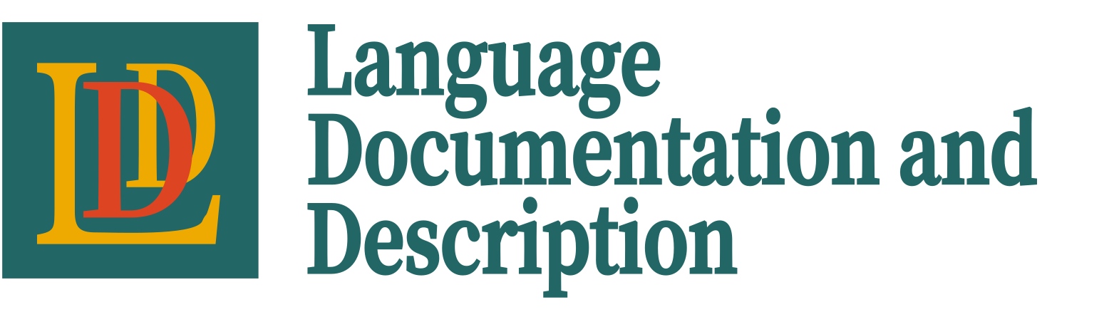 Language Documentation and Description logo LDD